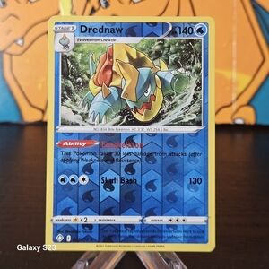 Drednaw 027072 Pokémon TCG Reverse Holo Rare